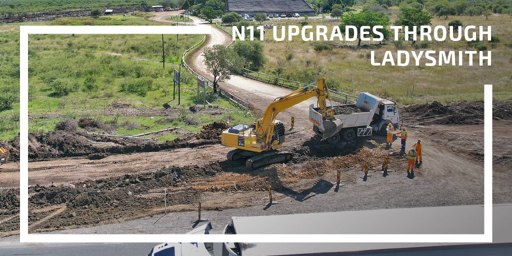 SANRAL_za's tweet photo. #DidYouKnow that the N11 links the port of Durban (via the N3) with the mining towns of Mpumalanga?
Read more about the N11 upgrades through Ladysmith here, click on the link in our bio.
#SANRAL
#BeyondRoads
#SANRALRoads https://t.co/PAM9XdbX19