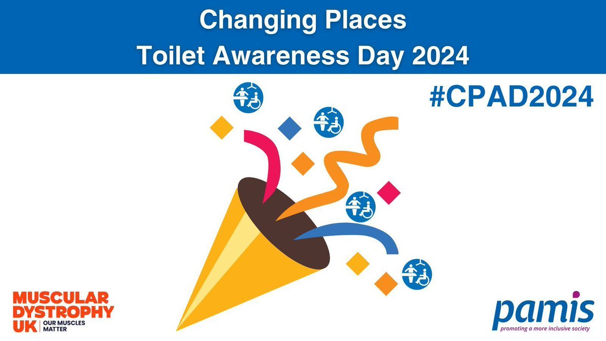 Happy #ChangingPlaces toilet awareness day! Today is a day to not only raise awareness of these life-changing facilities, but celebrate how far we have come with #incLOOsion in the UK.

Read our review of the past year here: changing-places.org/news/view/chan…

#CPAD2024