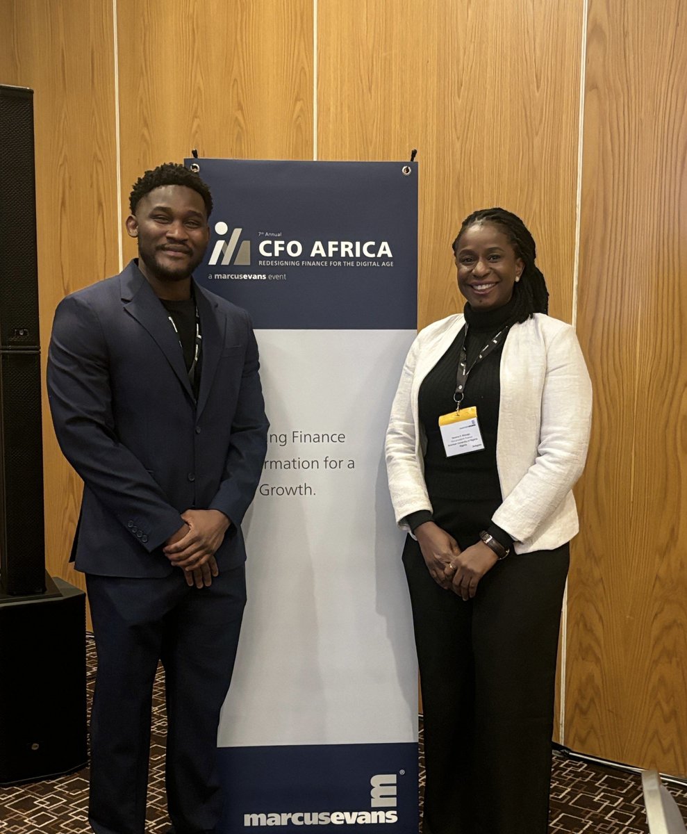 tryduplo's tweet photo. It was such a pleasure to be support the 7th Annual CFO Africa Conference in their efforts to promote innovative and sustainable discussions about the future of finance operations in Africa.

#cfoafrica #tryduplo #fintech #cfo https://t.co/B6RmnWk1Yt
