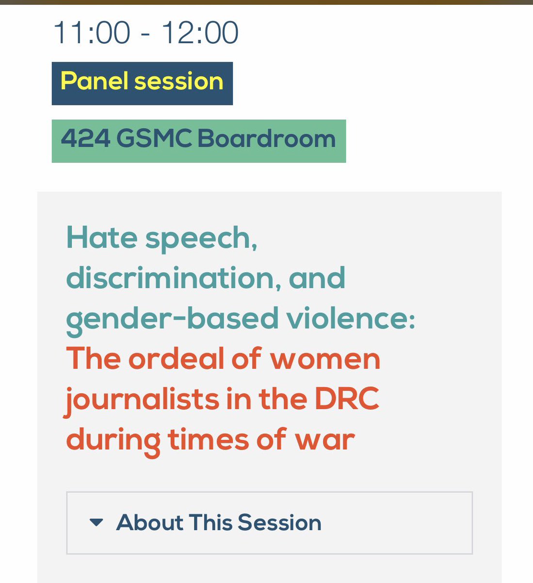 Happening in one hour.
#DataFestAfrica24 
<a href="/PollicyOrg/">Pollicy</a>