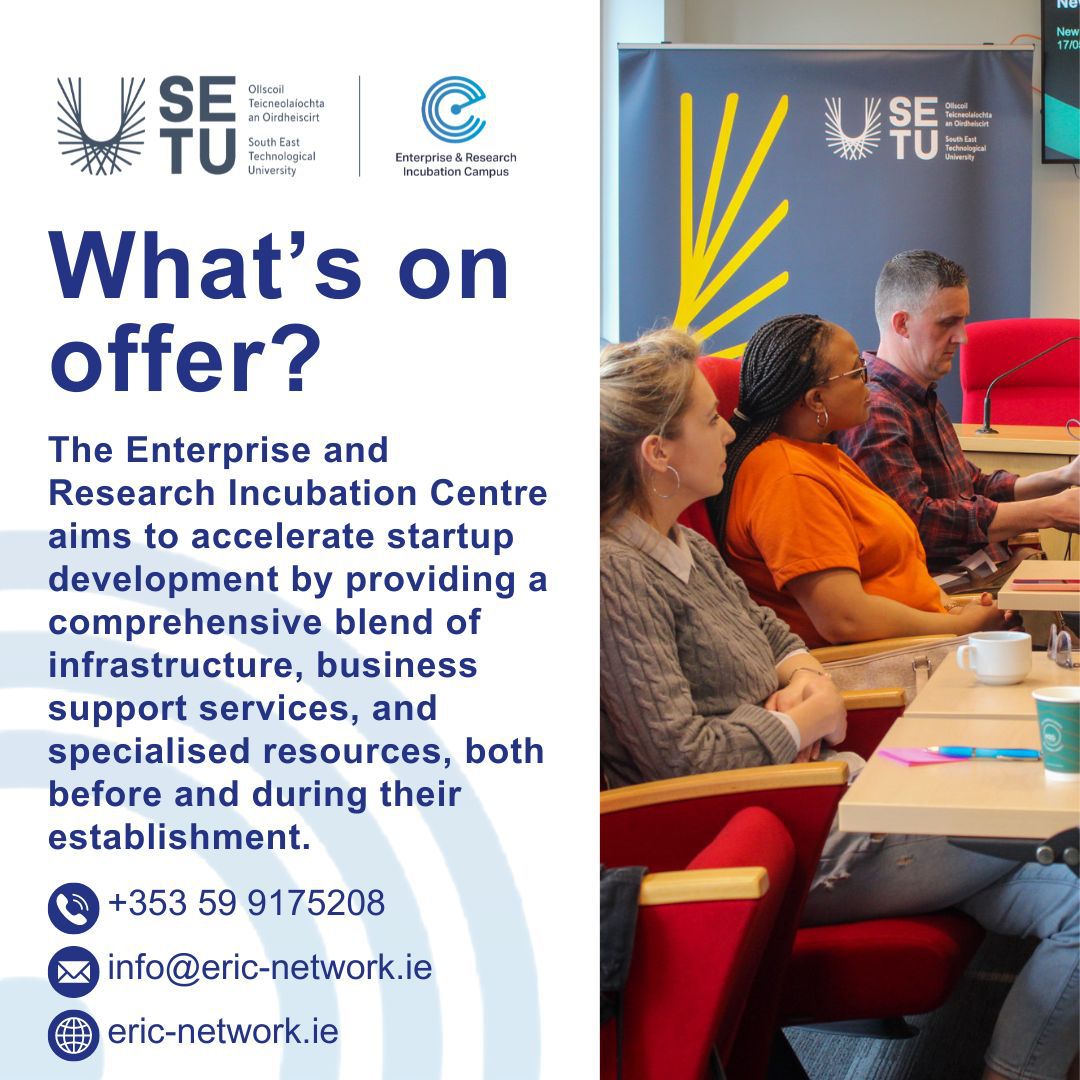 Enterprise & Research Incubation Centre tweet media