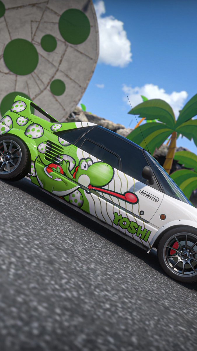 Yoshi on the Autozam AZ-1 from the new JDM car pack #ForzaHorizon5