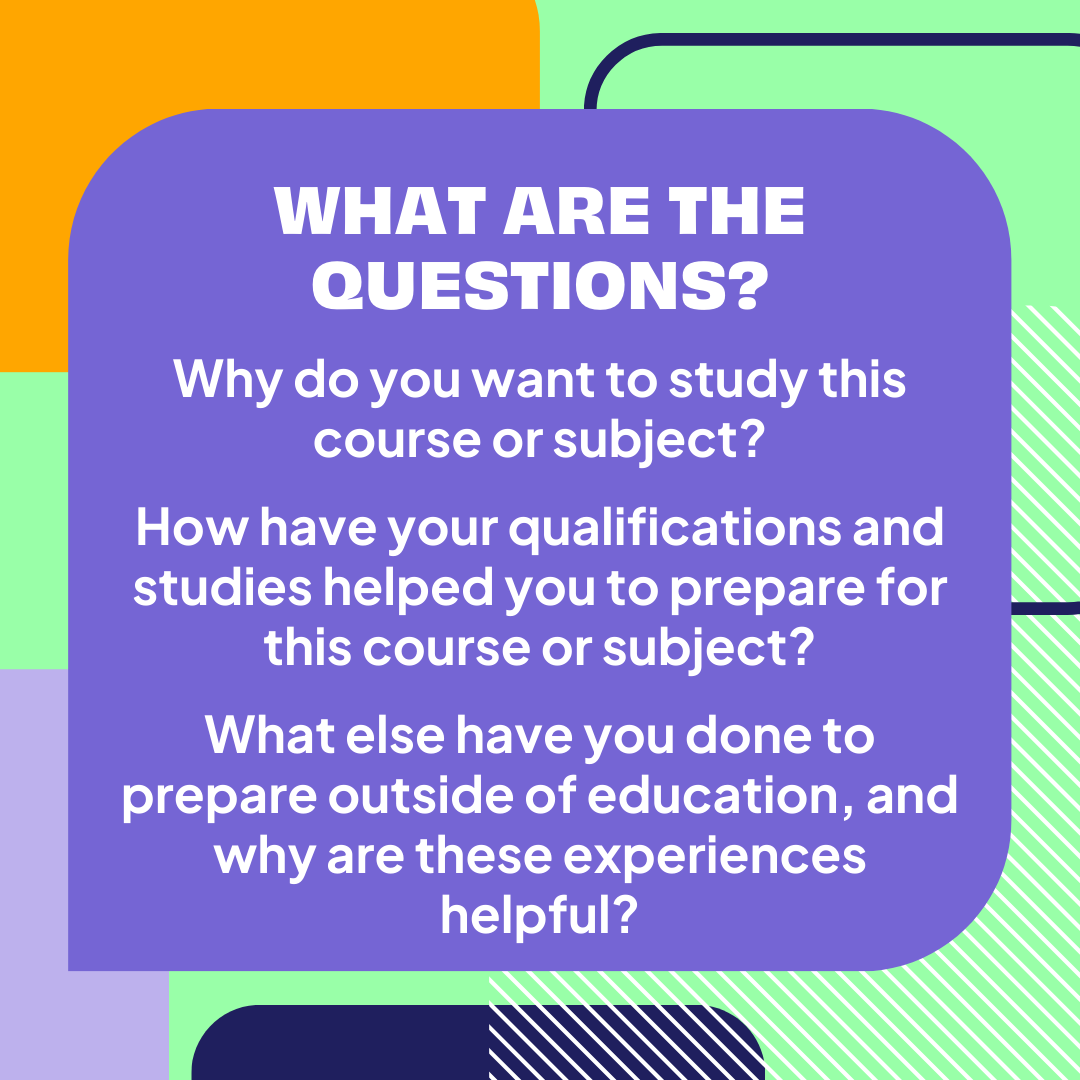 Personal Statement Examples 3 Questions 📢 UCAS personal statement changes 📢 What does it mean for you? The new ...