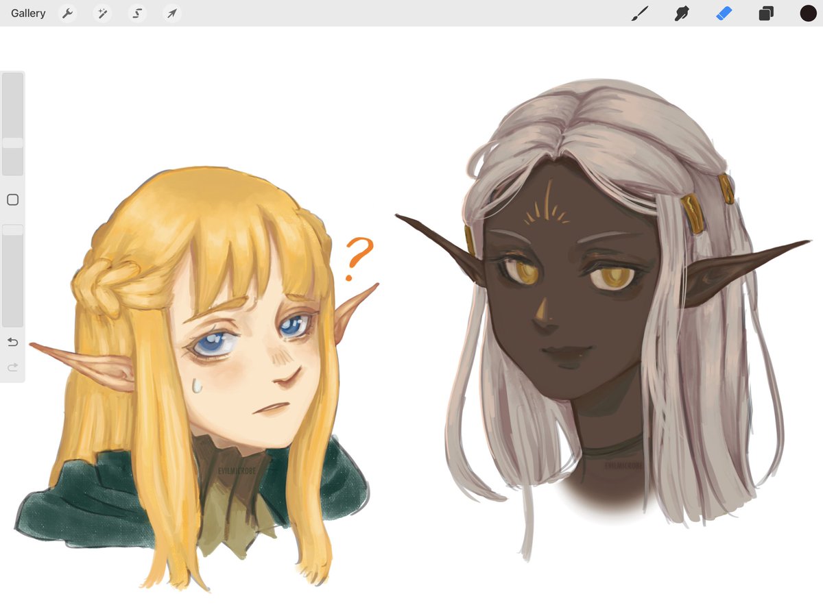 cithis &amp; pattadol sketch #dungeonmeshi #ダンジョン飯