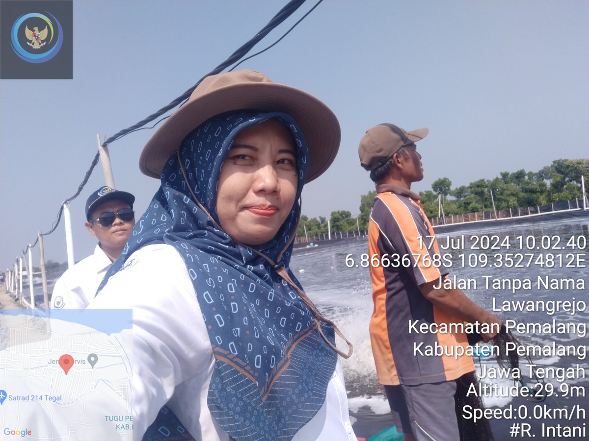 onimaedah's tweet photo. Rosiana I (17/7)
 Luhkan Kabupaten Tegal Anjangsana dan pendampingan monitoring residu udang Vannamei kec.Warureja kab tegal
#Luhlapor
@bppsdm_puslatkp
#Panen
#GiatLuhkanSatminkalTegal
#GiatLuhkanSatminkalBogor https://t.co/EbkqItUCv9
