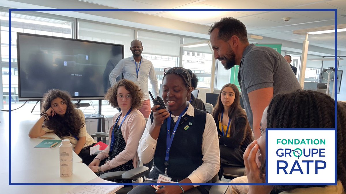 fondationratp's tweet photo. [#InsertionPro] 16 participantes du programme #JUMPINTECH 2024, soutenu par la #FondationGroupeRATP, sont venues à la rencontre des équipes de la Direction Digital et Innovation du @RATPgroup afin de découvrir leurs métiers, projets et outils de la #tech et du #digital 💻. https://t.co/YAPzMuyUyb