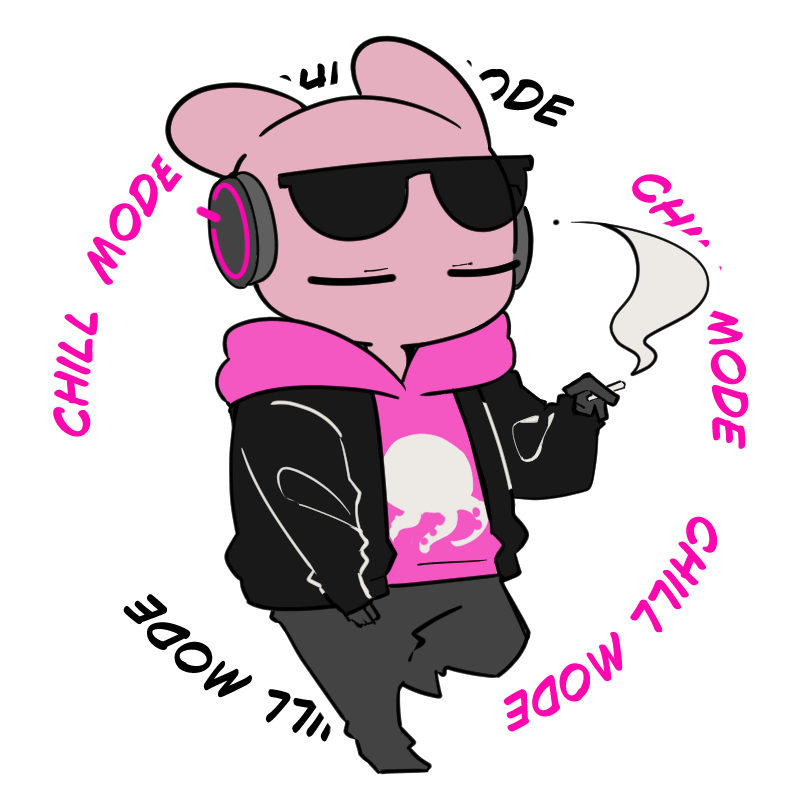 868 戦闘モード ちるモードうさぎ ＃ストグラファンアート ＃ストグラ