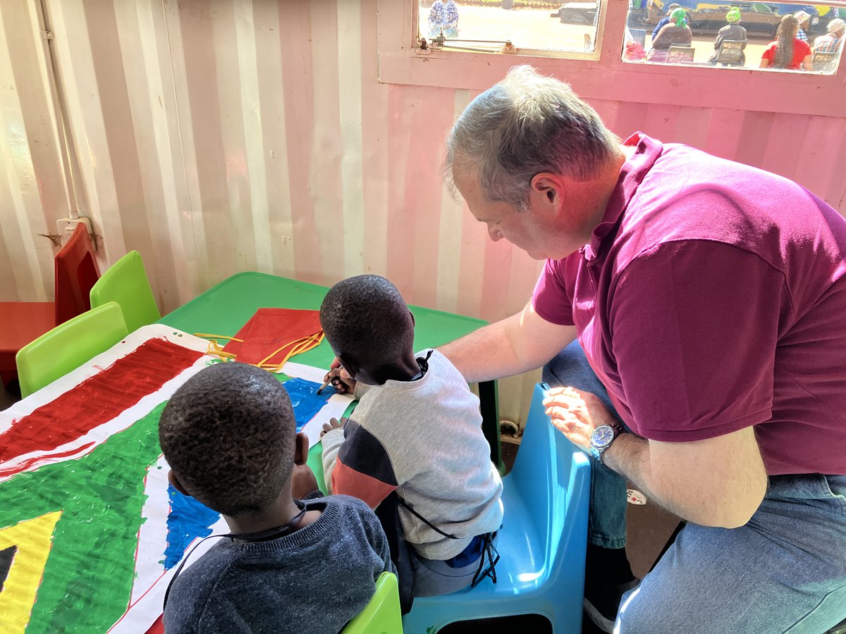 BritchamSAfrica's tweet photo. Honouring Mandela Day with heartfelt actions! 18 July 2024 🇿🇦

The British Chamber of Business in Southern Africa Board and Team had a great time engaging in the literacy and sewing projects📚👕🌱 

#BCBAfrica #BritishChambers #67Minutes #MandelaDay2024 https://t.co/n9XkPbHdd9