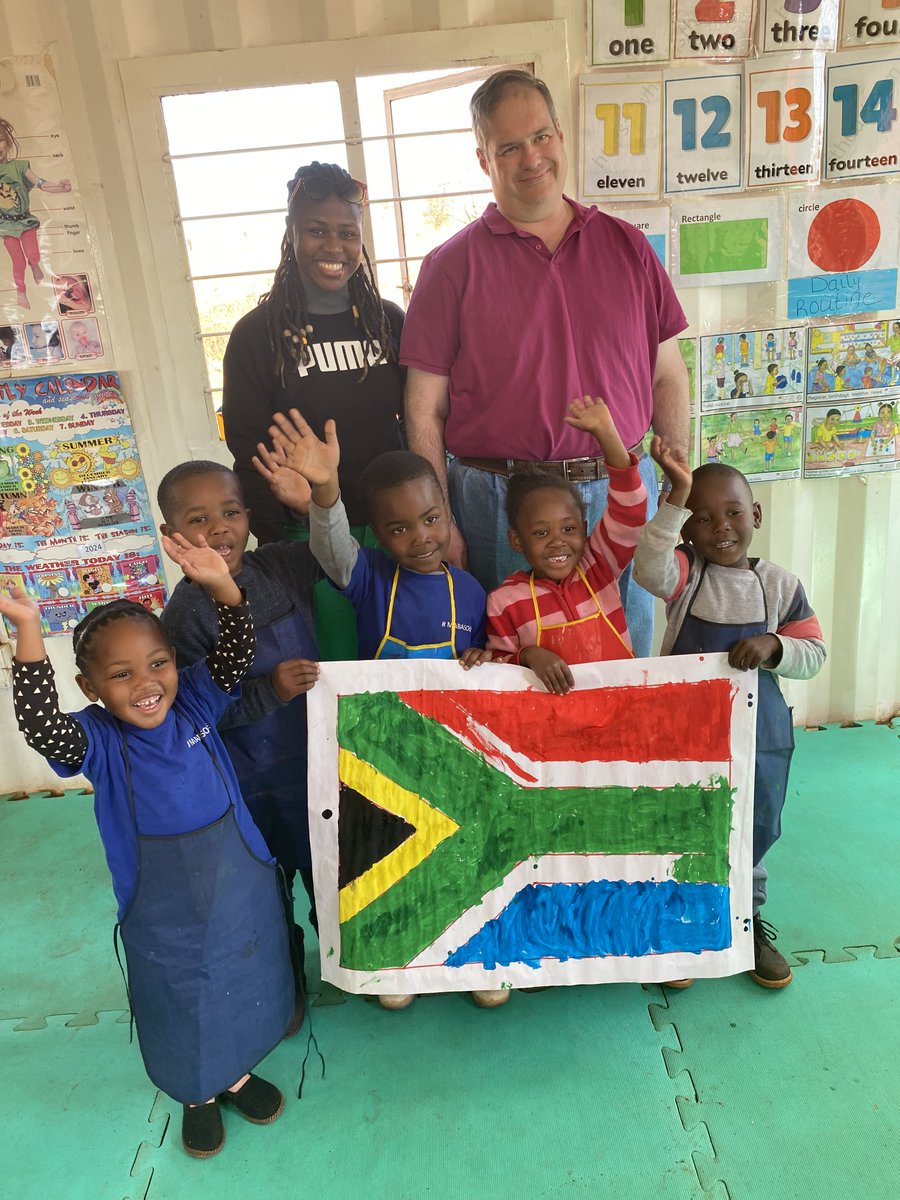 BritchamSAfrica's tweet photo. Honouring Mandela Day with heartfelt actions! 18 July 2024 🇿🇦

The British Chamber of Business in Southern Africa Board and Team had a great time engaging in the literacy and sewing projects📚👕🌱 

#BCBAfrica #BritishChambers #67Minutes #MandelaDay2024 https://t.co/n9XkPbHdd9