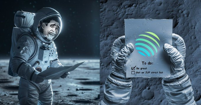 _Swiftheart's tweet photo. Hi @JupiterExchange look 👀 at the power of @ngmibp community,

strict list next

$NGMI - NGMiXUJbCVaa3cYggper7fZudvG6MFk6DwsnrULy65Q

https://t.co/2rHzVqN61b #strictlist https://t.co/1hXnbpWmGo