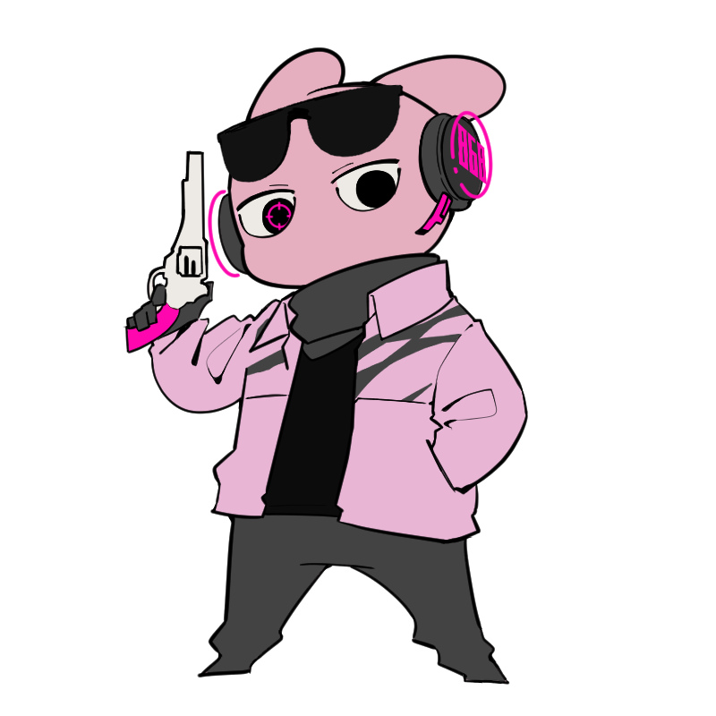 868 戦闘モード ちるモードうさぎ ＃ストグラファンアート ＃ストグラ