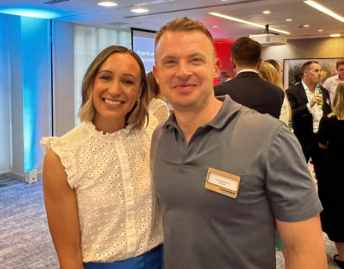 Such an honour to meet this Olympic champion and sporting legend yesterday. <a href="/J_Ennis/">Dame Jess Ennis-Hill</a>