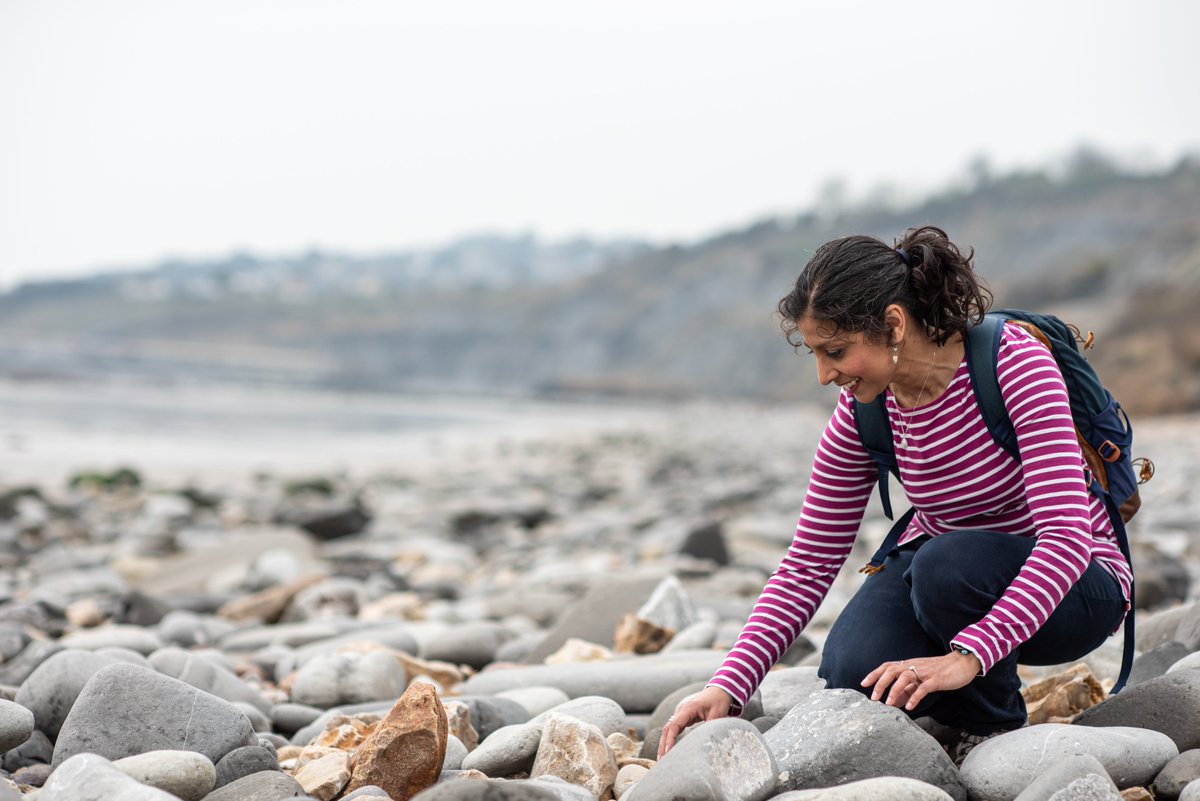 jurassicg1rl's tweet image. Happy #SouthAsianHeritageMonth! #FreeToBeMe means celebrating my connection to rock through embracing spirituality and science. In doing so I care for &amp;amp; love this part of nature which underpins life itself. My story told in #WhispersOfRock coming 4 Sept 25 ☺️