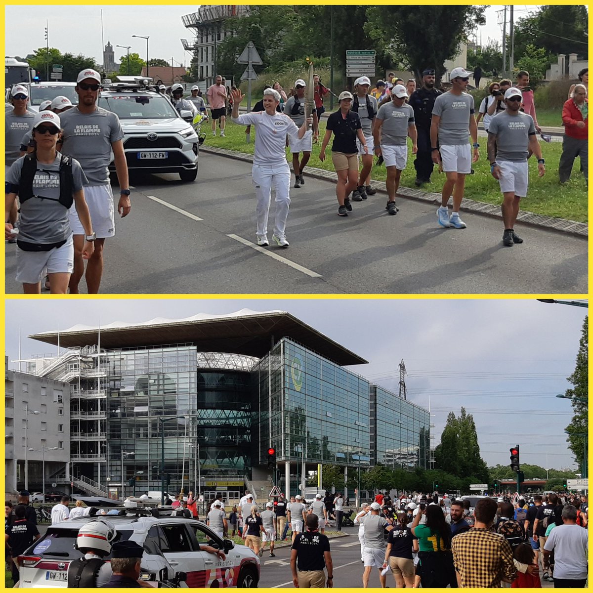 DidierAREIAS's tweet photo. [🔥FLAMME OLYMPIQUE🔥]
Beau cadeau pour le dernier jour de travail avant les congés de l'IUT. Bel été olympique à tous 💫 https://t.co/W4eIBE3ntf