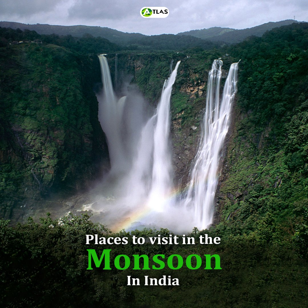 AtlasTravel_In's tweet image. Looking for cool places to visit in the monsoon in India? 🌧️ Check out these spots to get soaked and have fun! 🌂✨
.
.
.
.
#monsoonmagic #indianmonsoon #monsoontravels #monsoonadventures #rainydestination #monsoonfun #travelindia #RainyLife #explorepage