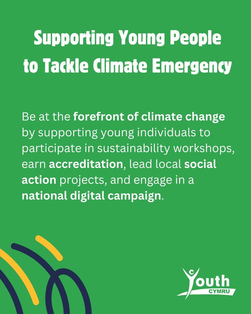 youthcymru's tweet photo. Empowering the Next Generation of Climate Leaders in Wales

Join our Youth Climate Action Hub to drive real change. 🌍 Apply now to lead sustainability initiatives in your community! ⬇️

#ClimateAction #YouthEmpowerment #Sustainability
🌟 Apply here: https://t.co/fkwaufugzH https://t.co/jjKoB0aLI3