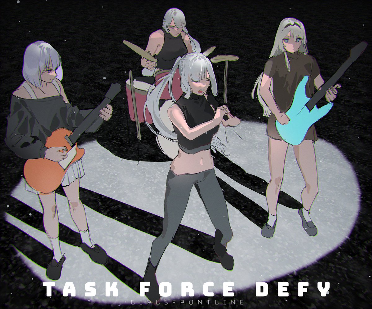yongsadragon's tweet photo. #GirlsFrontline Task Force DEFY band https://t.co/9oTBhD31cs