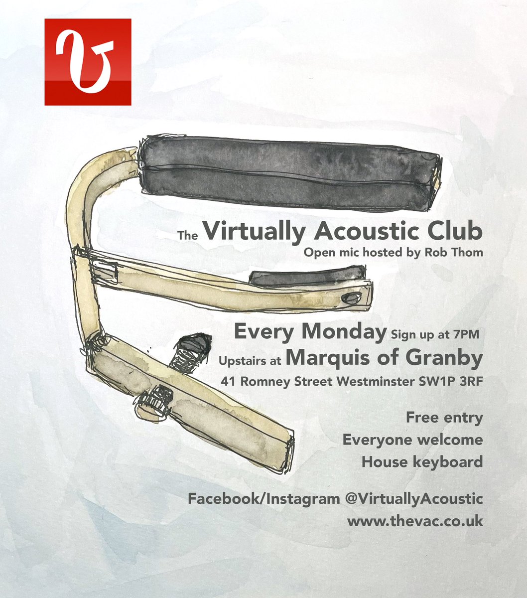 Bring your own capo

#MondayMotivation #OpenMic #Westminster #SW1 #LiveMuisc #acoustic #LondonOpenMic