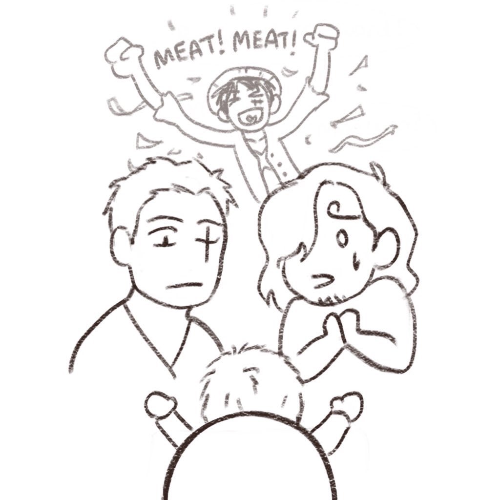nilladoodles's tweet photo. More #Zosan baby adventures (ft. Uncle Luffy) https://t.co/01kQ2PQzbQ