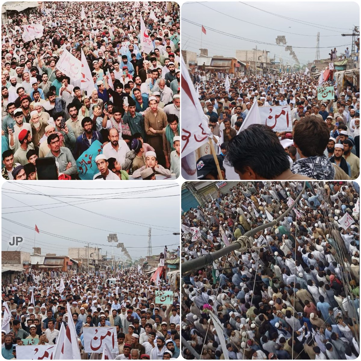 JehanzebParacha's tweet photo. خبر آرہی ہے کہ فوج نے فائر کھول دیا ہے اور دو لوگ ہلاک چودہ زخمی ہیں!

آپریشن کے خلاف بنوں امن مارچ میں اس وقت تقریباً دو لاکھ لوگ شامل ہیں.

کیوں اپنی ہی عوام پہ پل پڑے ہو ظالموں!

#UndeclaredMartialLaw 
#بازی_لے_گیا_نیازی https://t.co/2bll97YeLE