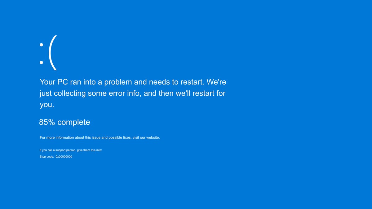 aditya12anand's tweet image. 🚨 Blue Screen of Death: Crowd Strike Outage 🚨 

Users around the world are currently facing the Blue Screen of Death (BSoD) on their Windows PCs due to a major outage of @crowdstrike. 

#crowdstrike #bsod #Windows #endpointsecurity #cybersecurity #bluescreen #Microsoft #SECUREU