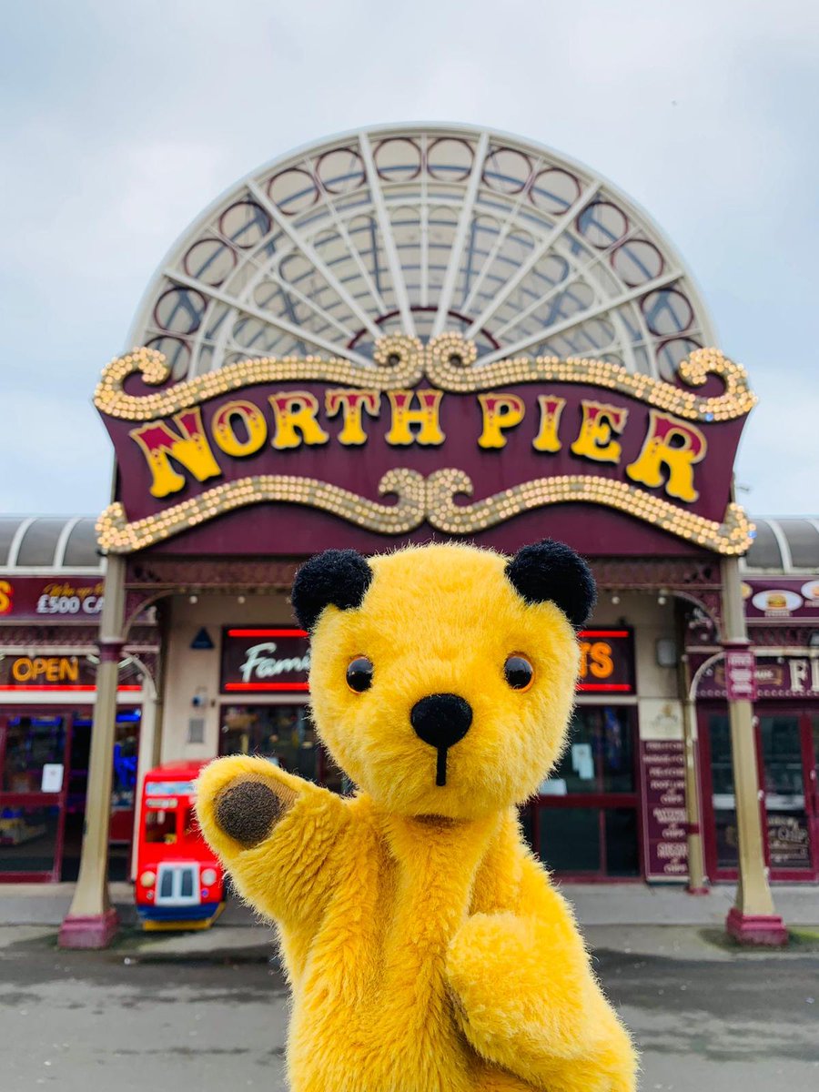Three cheers for the birthday boy! 🥳 Can you believe it's been 76 years since Sooty was first discovered on Blackpool's North Pier by his Uncle Harry? Happy birthday, Sooty!