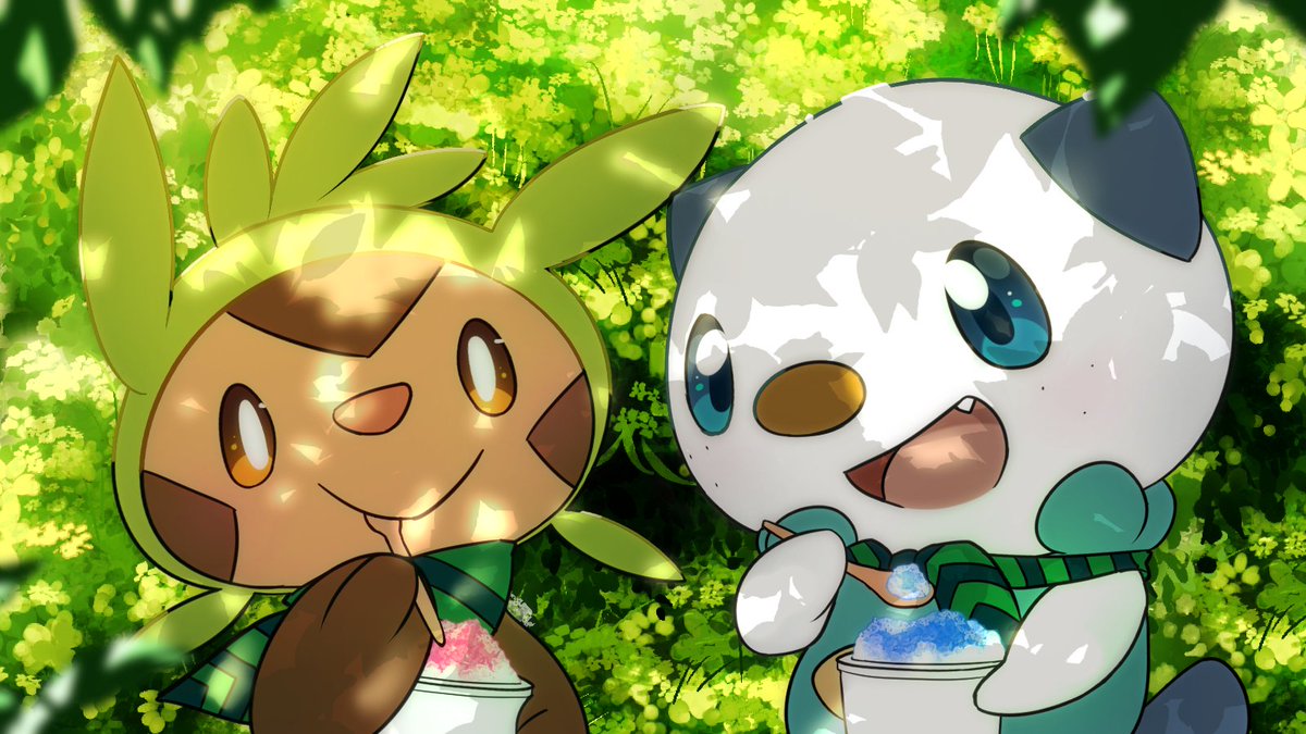 niratamapoke's tweet photo. かき氷の季節だね🍧🎐
#ポケモンイラスト #ポケダン https://t.co/kpJLi4CjUY