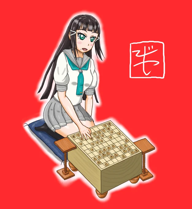 僕ラブから1ヶ月以上経ったので、コピー本用に描き下ろしたダイヤちゃん公開します