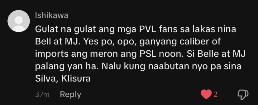 WendyMaximoff_'s tweet photo. Just saw this comment sa tiktok haha. May point at agreeculture nmn tlga na ung mga imports dati sa PSL, mga bastarda at ngbbasag ng muka mga dzaii πππ Nkkmiss lang!! Sana after Bell and ante MJ may mga bumalik din na naging import sa PSL!! Bryan at Stalzer where kayo mga te? https://t.co/OrTJBIByuj