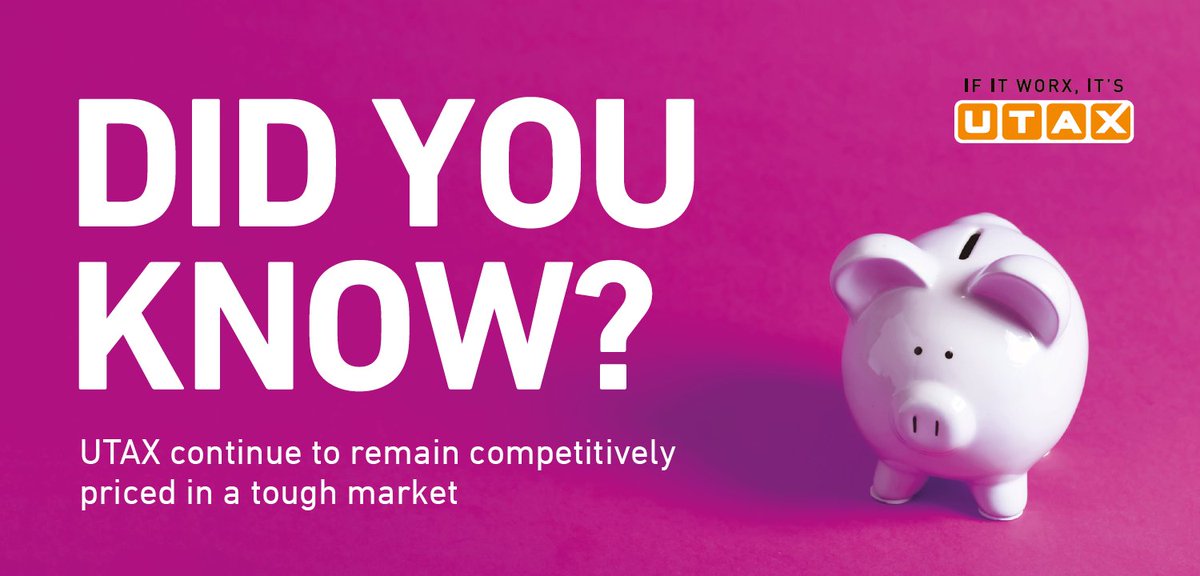 UTAX (UK) LTD tweet media