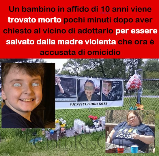 Bera49164308's tweet photo. 🖤MUORE SCHIACCIATO DAL PESO DELLA MADRE AFFIDATARIA🕯

La Wilson è stata #arrestata sabato, accusata di #omicidio_colposo per la morte del bambino.

#19luglio 
#News_USA_Indiana #Child_Abuse #Child_Homicide #Criminal_Parent

https://t.co/ypFxdZ9wef https://t.co/T9TpoiWKc0