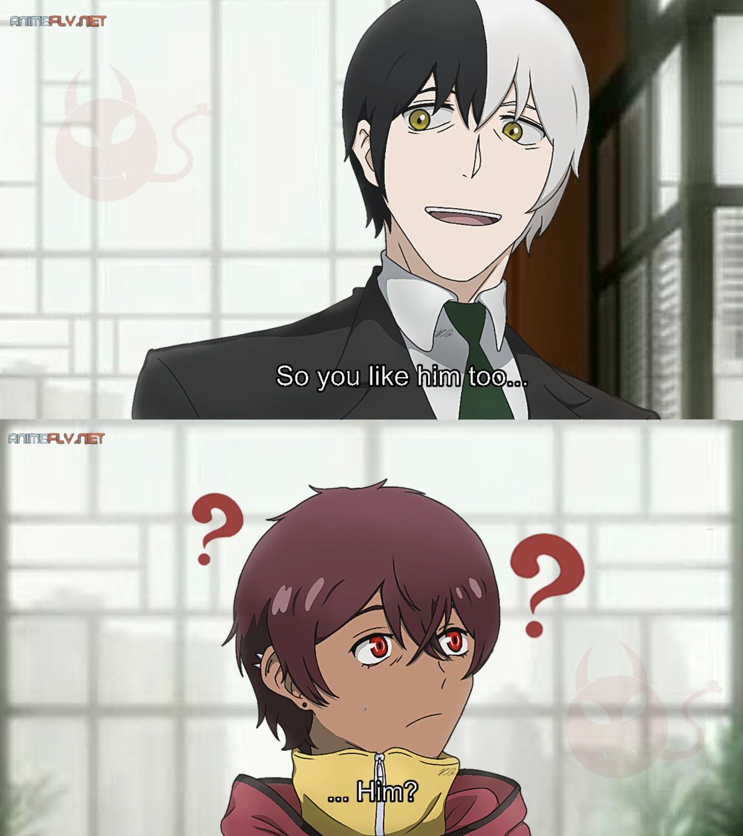 Aleiska_Stryker's tweet photo. I made this as a gift for a Facebook friend, his OC is called Jay and like me he is in love with Steven 🤧

#anime #kekkaisensen #bloodblockadebattlefront #selfinsert #originalcharacter #stevenastarphase #kekkaisensensteven #stevenkekkaisensen  #fakescreenshot #selfship https://t.co/5t6cDUgmVm