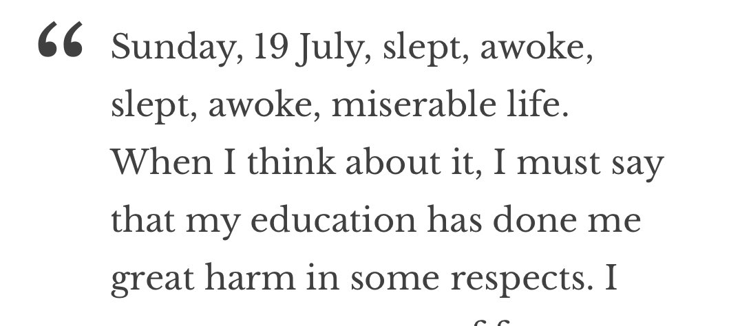 114 years ago today, Kafka gave us another academic insight