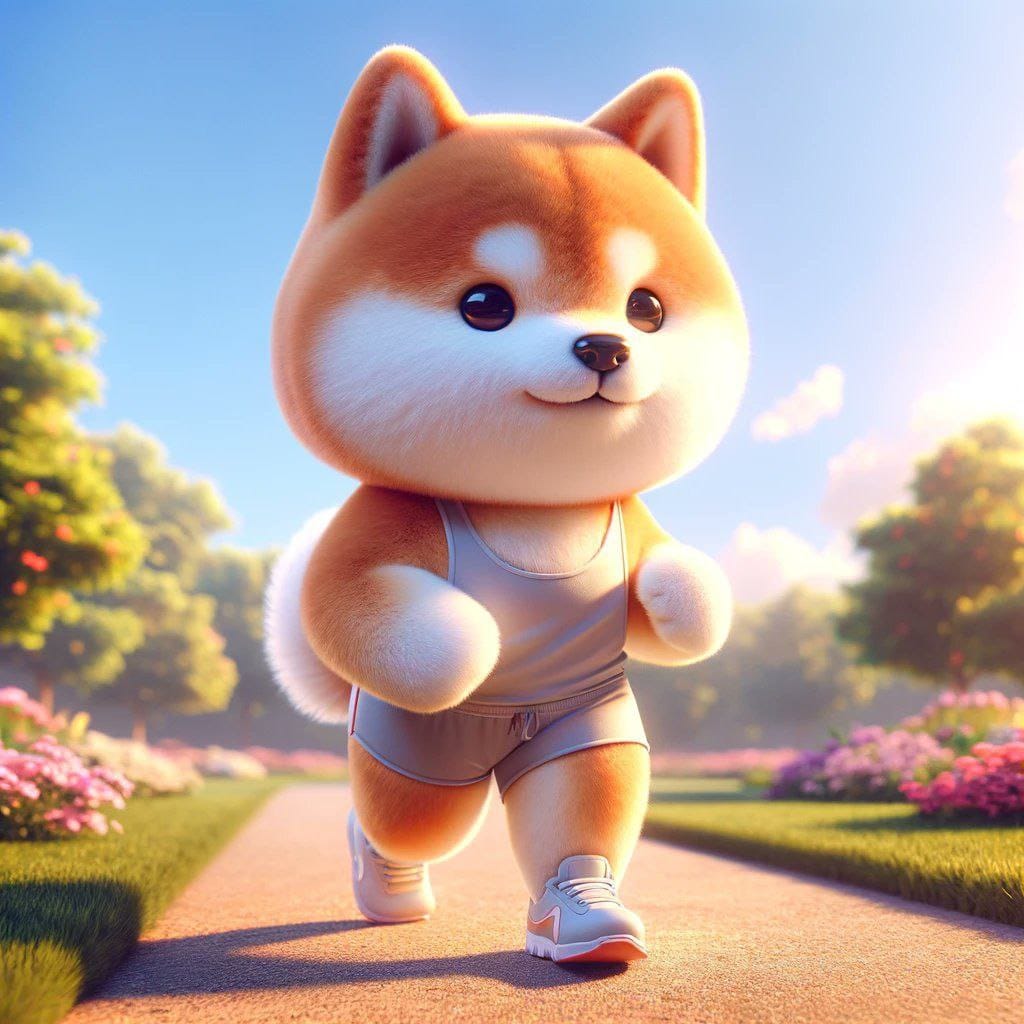 GM $DINU fam 🐶 do you run enough for your health   🙂? Run as much you can for health &amp; buy $DINU as much you can for wealth 🤑💰🚀🚀.
$SHIB $DINU $DOGE $FLOKI
#memecoins #DINU #crypto #DINU #dinu #shibainucoin