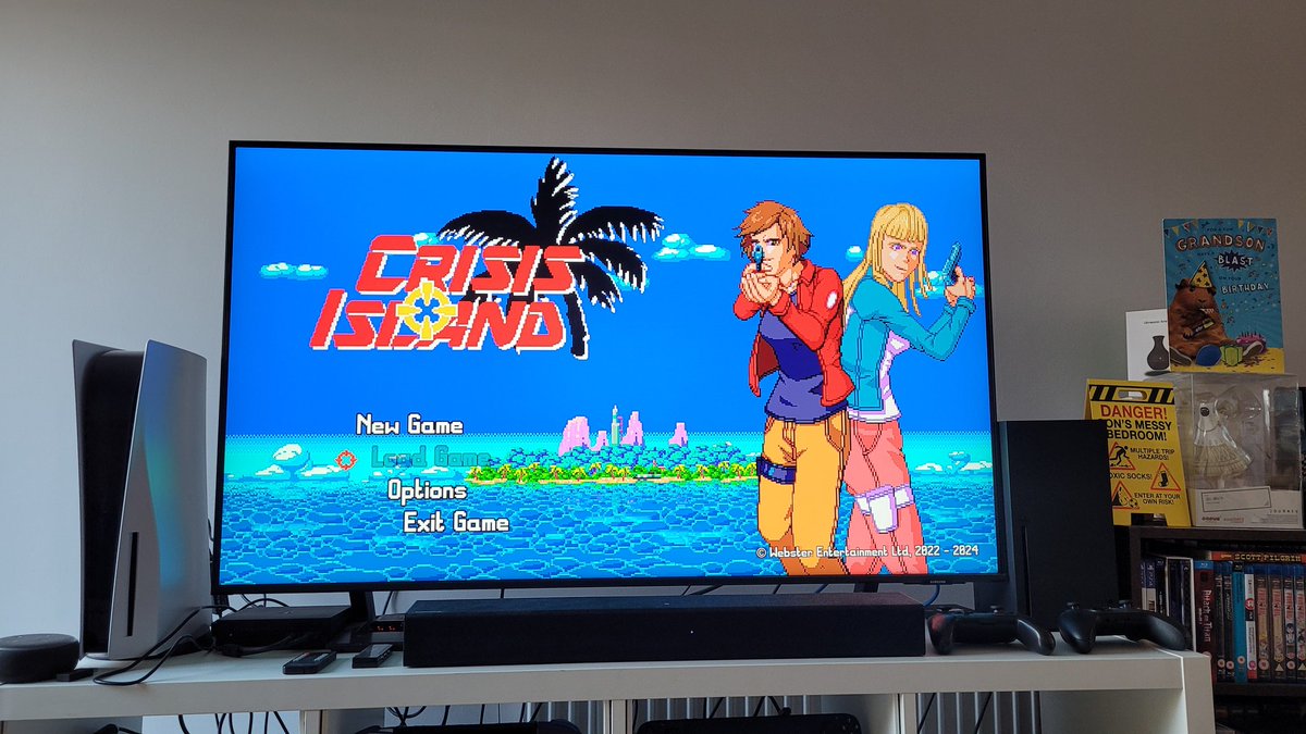 Webster Games (@webstersgamedev) on Twitter photo Final test of #CrisisIsland's new demo before we leave for <a href="/NottsVge/">Nottingham Video Games Expo</a>! Come play the game this weekend, we'll be in the <a href="/debugorg/">Debug</a> indie area. 😀 #indieGames #soloDev Final test of #CrisisIsland's new demo before we leave for <a href="/NottsVge/">Nottingham Video Games Expo</a>! Come play the game this weekend, we'll be in the <a href="/debugorg/">Debug</a> indie area. 😀 #indieGames #soloDev