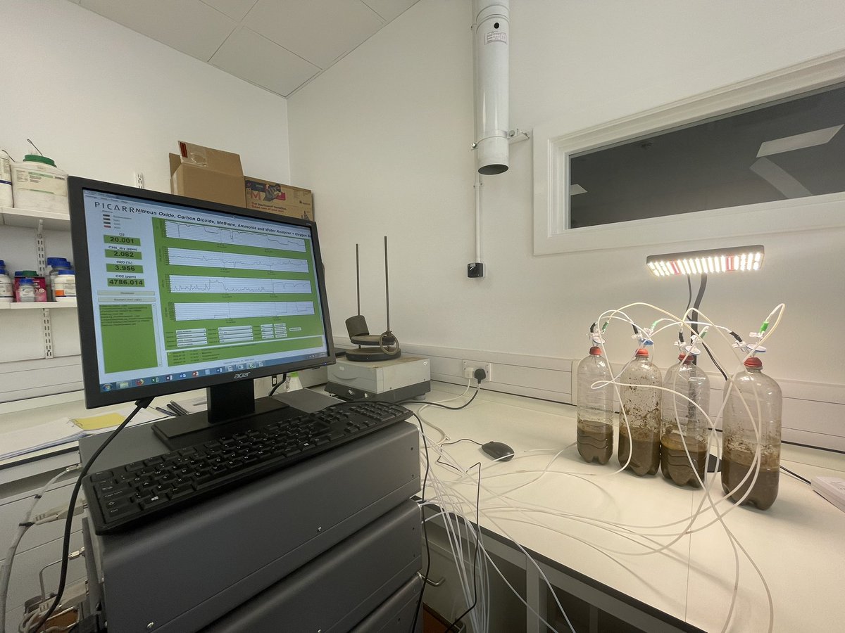 DrimariaTorres's tweet photo. Being creative on designing experiments | First trial for measuring Carbon sequestration in Soils | #CarbonMarkets #ClimaActionNow #ClimateEmergency @Rothamsted @Picarro https://t.co/8ukN6Zxs9V
