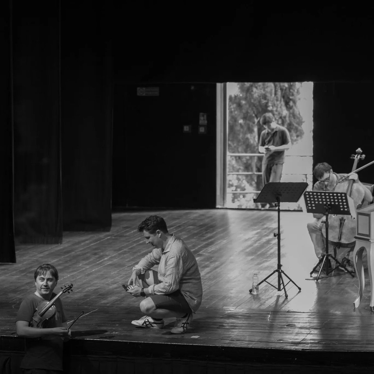 Incontri in Terra di Siena festival (@itslafoce) on Twitter photo First rehearsal impressions for tonight's opening concert of the festival in Teatro Mascagni in Chiusi. So good to be back in Val d'Orcia making music together! We hope to see many of you tonight.
<a href="/iymf_menuhin/">International Yehudi Menuhin Foundation</a> #daishinkashimoto #vivaldi #ysaÿe #malcolmarnold
📷 Paul Flanagan First rehearsal impressions for tonight's opening concert of the festival in Teatro Mascagni in Chiusi. So good to be back in Val d'Orcia making music together! We hope to see many of you tonight.
<a href="/iymf_menuhin/">International Yehudi Menuhin Foundation</a> #daishinkashimoto #vivaldi #ysaÿe #malcolmarnold
📷 Paul Flanagan