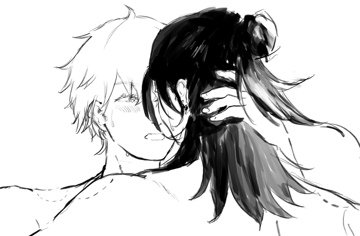 fishing689's tweet photo. satosugu both so passionate fr #satosugu #五夏 #夏五 

🖤🤍 🔞 nsfw: https://t.co/Bg4Oodomam https://t.co/cn4ibXQbER