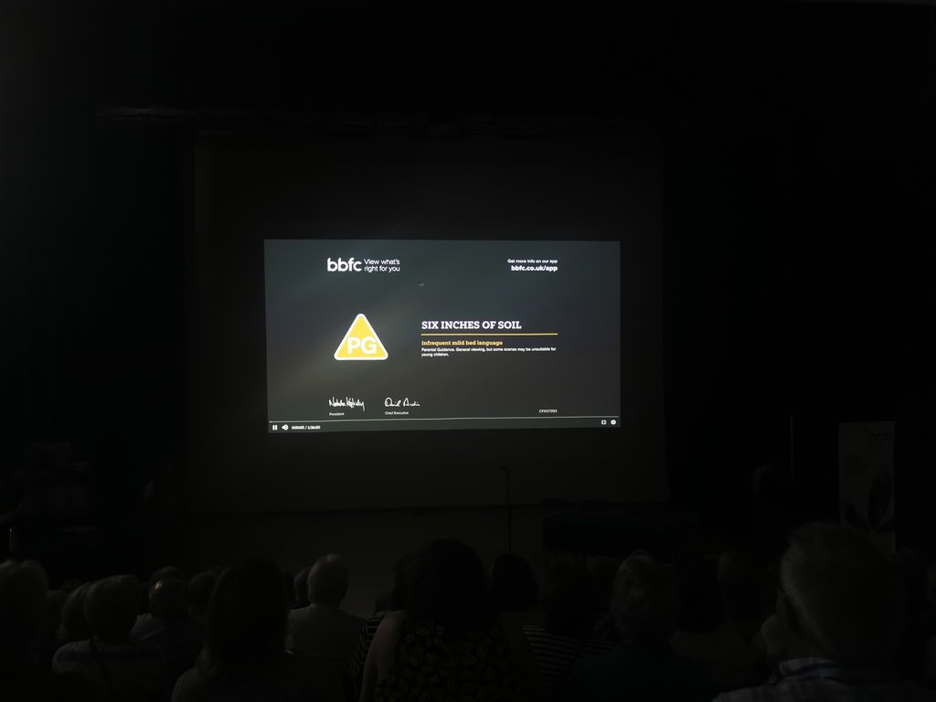 jakjobes's tweet photo. I watched the British documentary film Six Inches of Soil last night, hosted by @CheltenhamBC @CheltenhamZero at the wonderful Leckhampton High School - incredible building & location. The film was fantastic - highly recommend seeing if you get the chance #sixinchesofsoil https://t.co/R68LFuFeuA