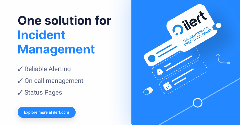 ilerthq's tweet photo. 📢 Level up your incident management with ilert! 

Empower your team with:
1. self-serve on-call management
2. blazingly fast status pages
3. top-notch alerting