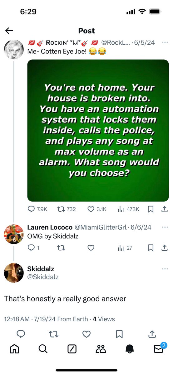 MiamiGlitterGrl's tweet photo. ⁦@Skiddalz⁩ saw my tweet! https://t.co/erXYyrwHbD
