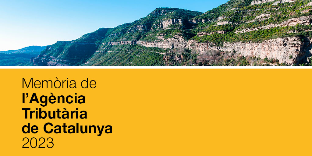 📰 Publicada la Memòria d’activitat 2023 de l’Agència Tributària de Catalunya 

👉 INFO ow.ly/fxu050SFPYG

#Memòria2023