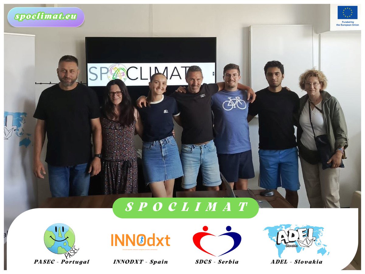 SDCSabac's tweet image. 💼Prošle nedelje naši predstavnici boravili su u Slovačkoj na sastanku u okviru projekta SPOCLIMAT.

ℹ️ sdcs.org.rs/spoclimat-tpm-…

🇪🇺 Co-funded by the EU

#erasmusplus #naturesports #greensports #cycling #trail #rowing #kayaking
