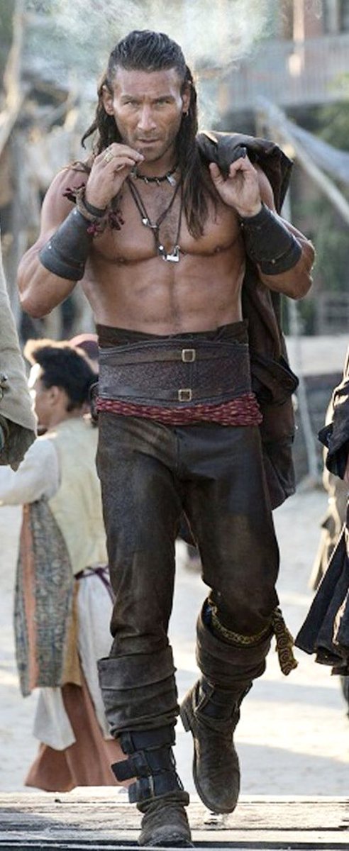 Too hot for shirts.
