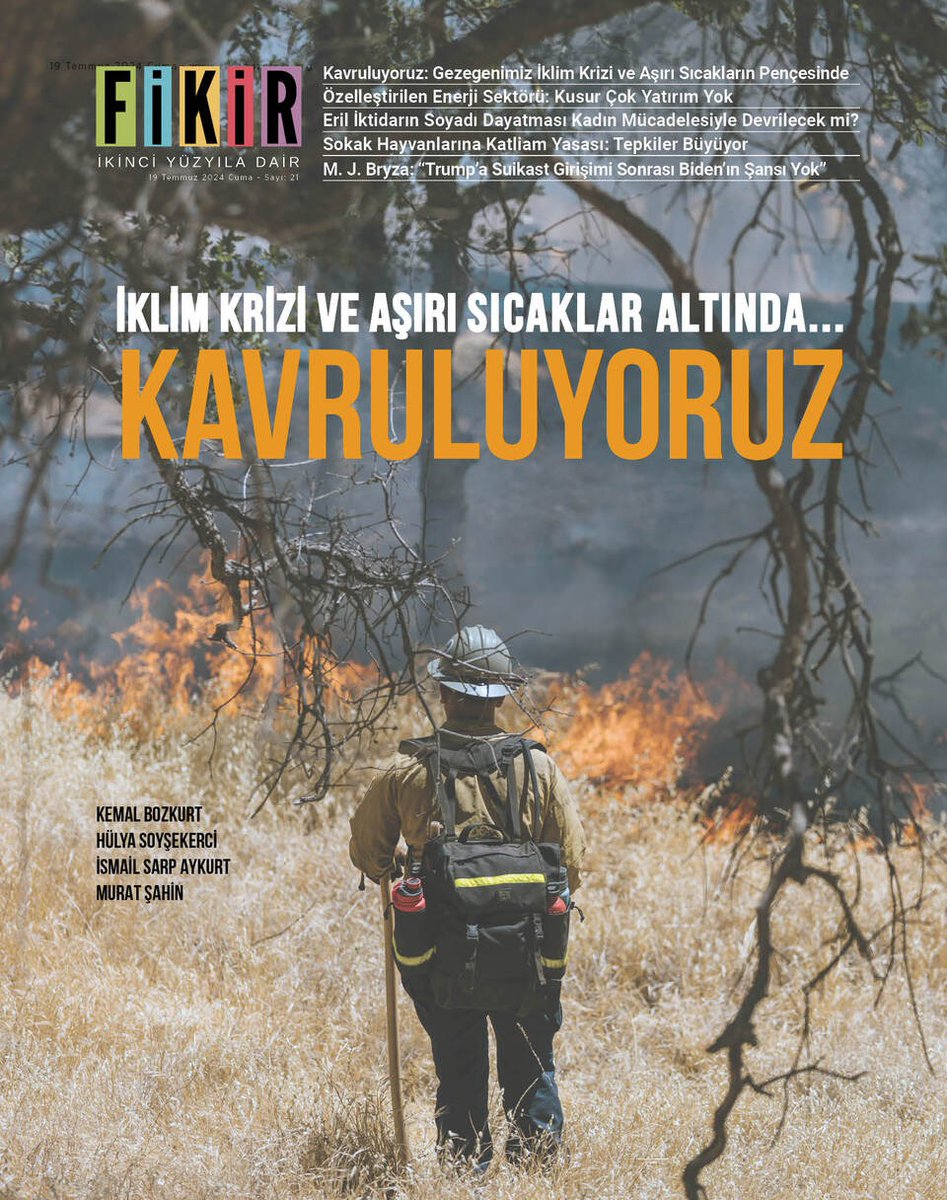 gztfikir's tweet photo. 🗞️ 21. Sayımız Yayında!    

"KAVRULUYORUZ"    

Haftalık Fikir Bülteni’ne göz atabilir ve umarız yaygınlaşmamıza destek olmak için paylaşabilirsiniz.   

İyi hafta sonları, iyi okumalar...

https://t.co/R1soTdyPiO https://t.co/QiJI22PqzM