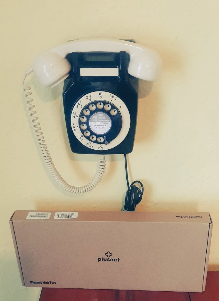 Finally getting superfast broadband fitted today. I'm not saying I'm responsible for a worldwide software outage at the moment but..............