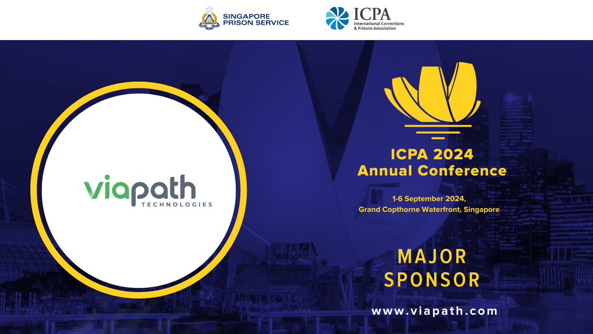 ICPA (@icpaadvancing) on Twitter photo We are thrilled to announce that ViaPath Technologies is sponsoring the ICPA Annual Conference 2024! ViaPath Technologies is dedicated to breaking the cycle of incarceration through transformative technology and services. #ICPA2024 #EnablingDesistance <a href="/ViaPathTech/">ViaPath Technologies</a> We are thrilled to announce that ViaPath Technologies is sponsoring the ICPA Annual Conference 2024! ViaPath Technologies is dedicated to breaking the cycle of incarceration through transformative technology and services. #ICPA2024 #EnablingDesistance <a href="/ViaPathTech/">ViaPath Technologies</a>