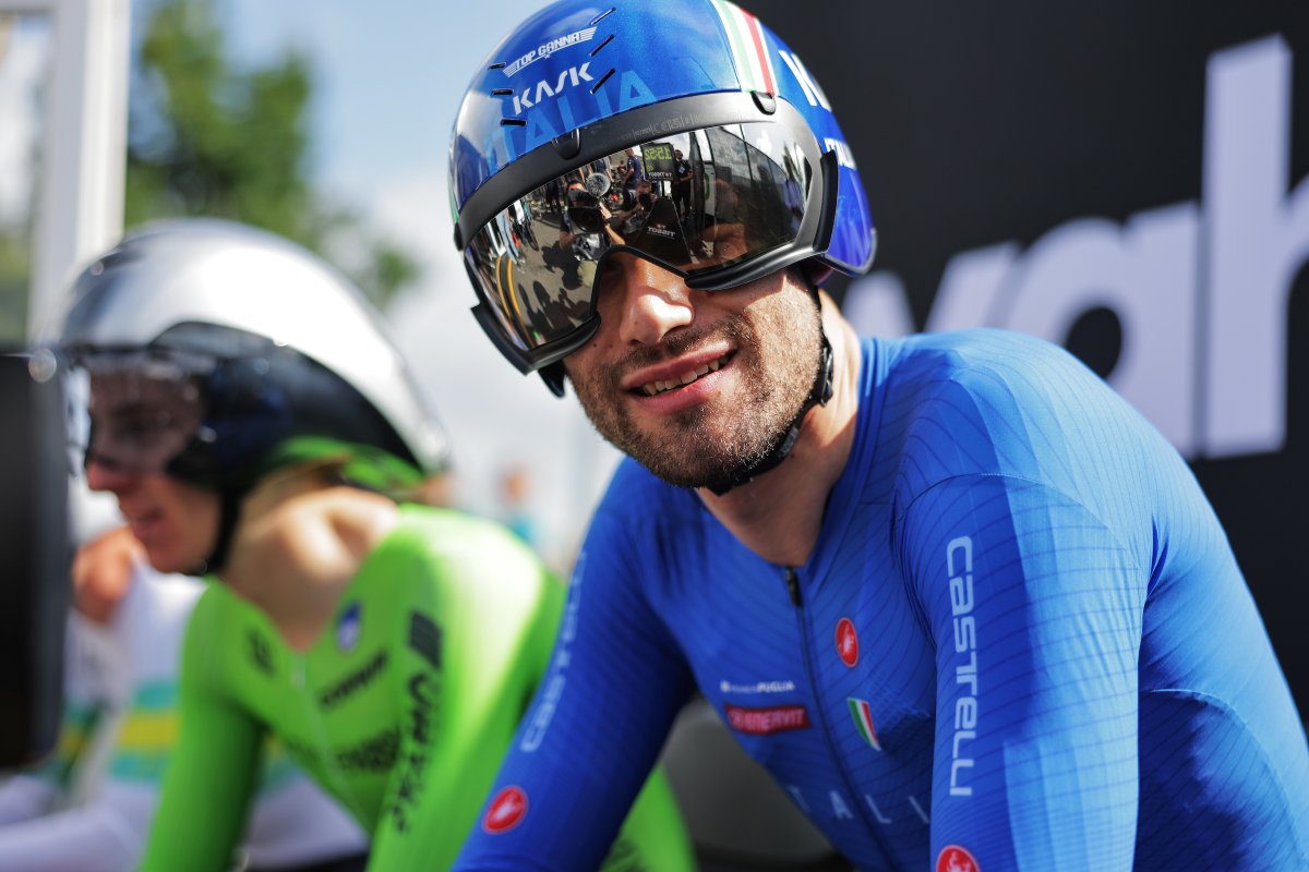 UCI_cycling's tweet photo. The Squara Azzurra 🇮🇹 is ready to hit the roads of @Paris2024🔥

Women

➡️ Elisa Longo Borghini
➡️ Elena Cecchini
➡️ Elisa Balsamo
➡️ Silvia Persico

Men

➡️ Alberto Bettiol
➡️ Filippo Ganna
➡️ Elia Viviani
➡️ Luca Mozzato

@Federciclismo
#OlympicCycling #TrackCycling #PARIS2024 https://t.co/0rytYY65Pu