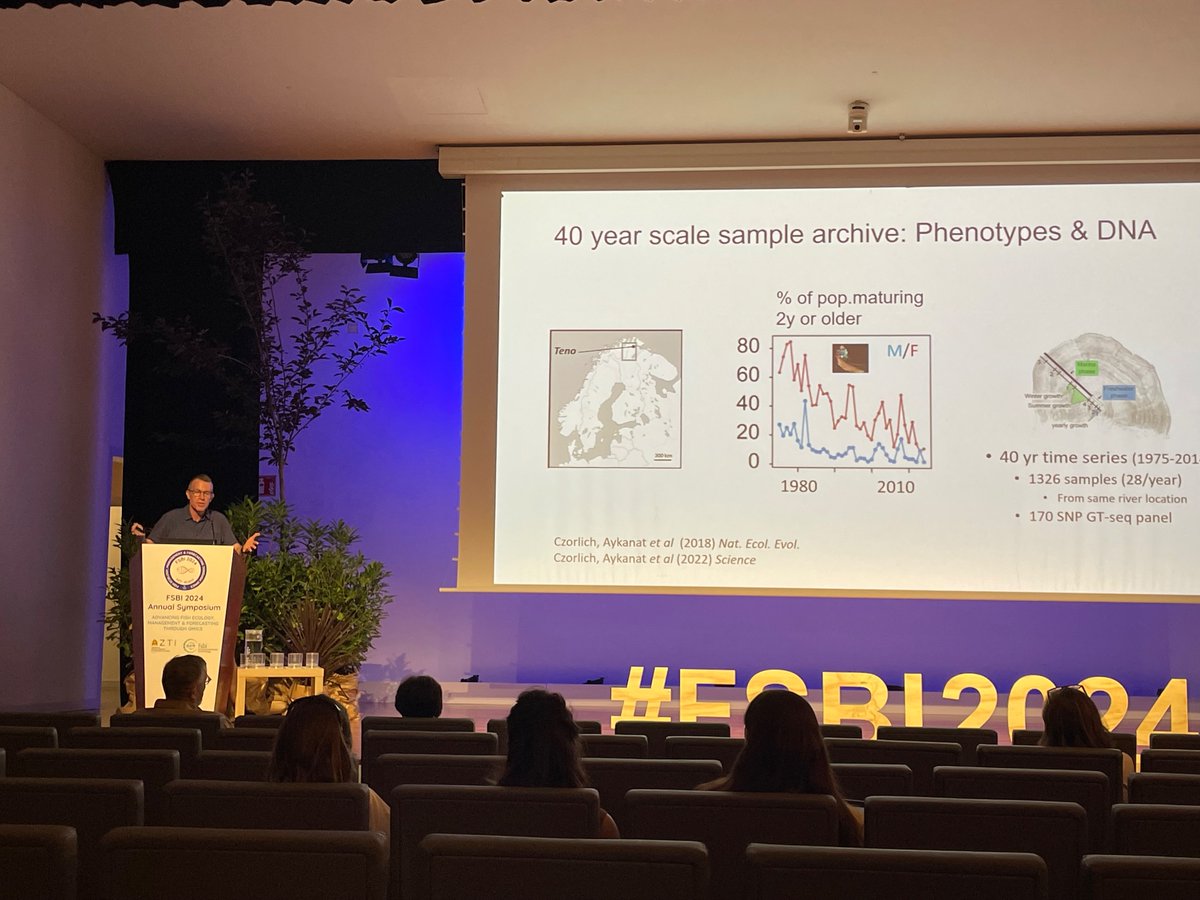 Have had some wonderful days here in Bilbao at #FSBI2024 🙌🙌 A week full of talks spanning eDNA, population genomics on multiple fish species, long term forcasting to seafood traceability 🐟🐟🐟 <a href="/TheFSBI/">fsbi</a>