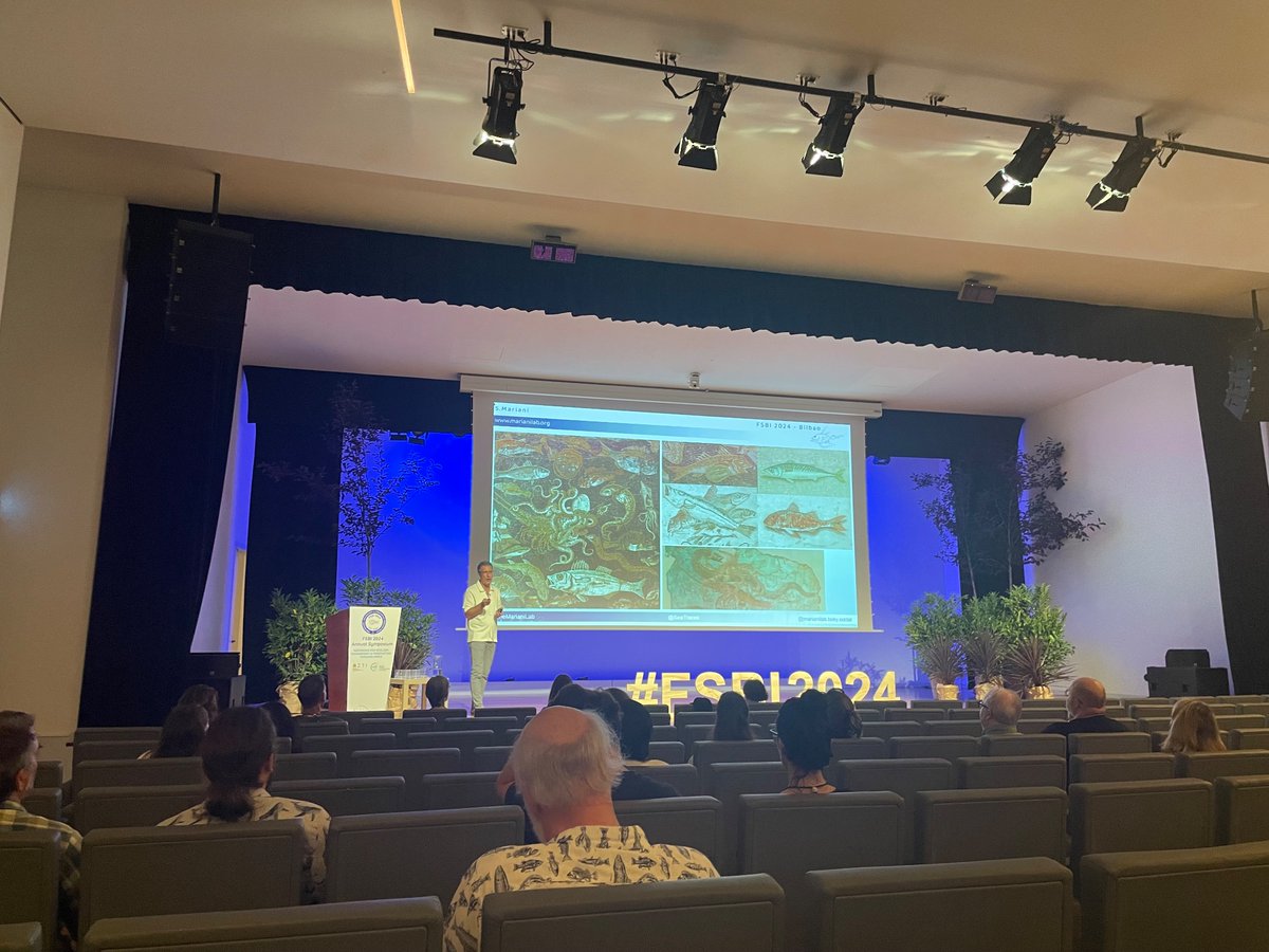 JentoftSissel's tweet image. Have had some wonderful days here in Bilbao at #FSBI2024 🙌🙌 A week full of talks spanning eDNA, population genomics on multiple fish species, long term forcasting to seafood traceability 🐟🐟🐟 @TheFSBI